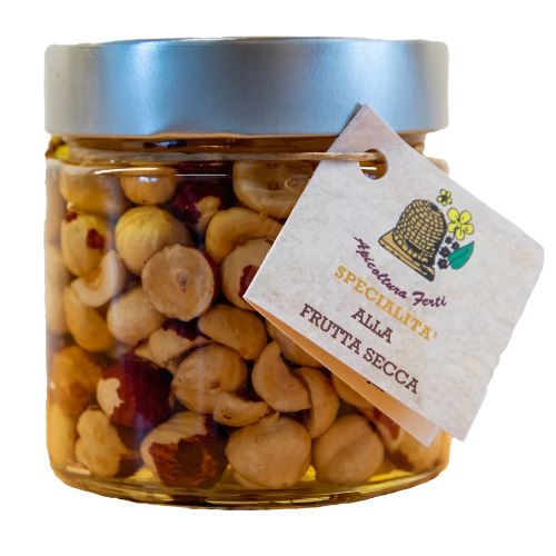 Frutta secca in miele - nocciole